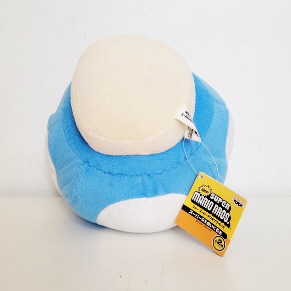 Nintendo Super Mario 1UP Red Green Blue Mushroom Banpresto Plush Lot - Picture 16 of 16